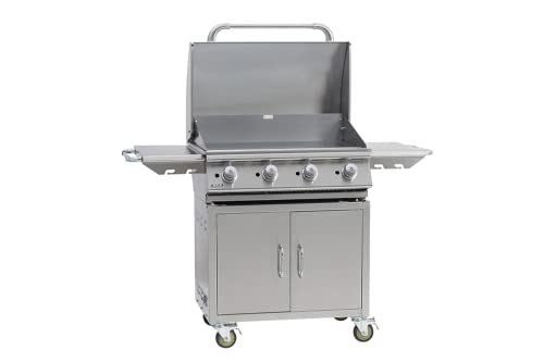 Bull Outdoor Products 73010 30" Griddle Complete Cart LP for Outdoor Grilling, Cooking and BBQing