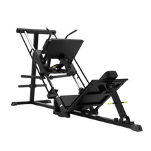 Gronk Fitness Leg Press Hack Squat Machine Adjustable Black