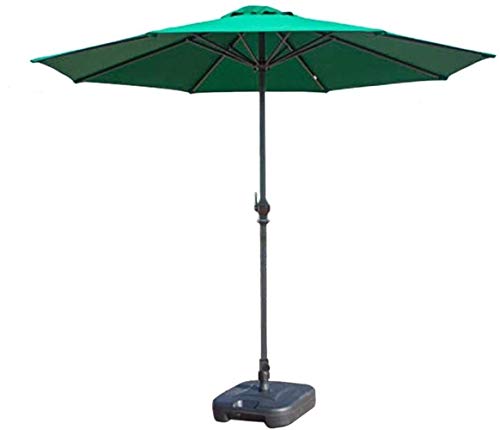 YYBOES Outdoor Garden Parasols Parasols 9' Patio/Garden Umbrella With Crank, Perfect For Outdoor Yard, Beach Commercial Event Market, Camping, Swimming Pool Side good
