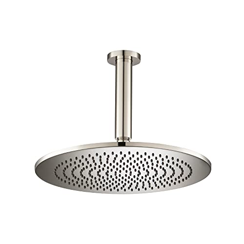 Isenberg - 12" Rain Head with 6" Ceiling Mount Arm -RHC.12RPN