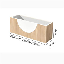 YUHUAWF Garden Bench Partition Planter Box Flower Bed Planting Trough Planter Box with Bench