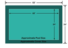 20' x 60' Rectangle Loop-Loc II Super ll Mesh In-Ground Pool Safety Cover