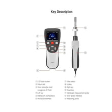 Thermometer Hygrometer, DT-8321 Dew Point Meter Temperature and Humidity High Precision Low Measurement