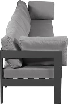 Meridian Furniture 376Grey-S180A Nizuc Collection Modern | Contemporary Outdoor Patio Modular Sofa
