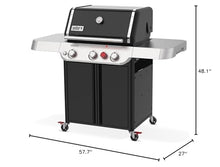 Weber® Genesis E-325 Gas Grill, Outdoor Cooking, Propane Grill, Black