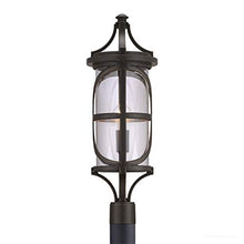 Urban Ambiance Luxury Rustic Outdoor Post/Pier Light, Large Size: 26-1/2" x 9", with Old World Style Elements, Olde Bronze Finish, UHP1180 from the Brussels Collection