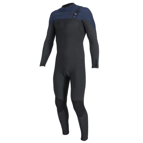 O'Neill Wetsuits 3/2mm Blueprint Chest Zip Full Wetsuit Black/Navy
