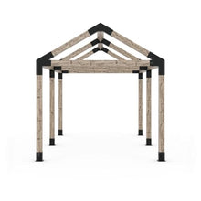 TOJAGRID Grid 30 Double Pergola Kit for 6x6 Wood Posts