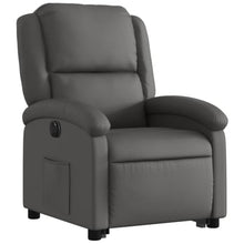 FUDUGEHMIOFWFJJ Power Lift Electric Recliner Chair Grey 28x34.1x39.2 Inches