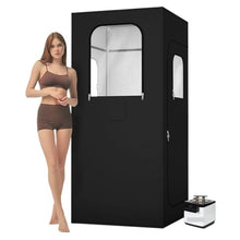 POGHDBXA Sauna Accessories, 5pcs Sauna Heater, Home Sweat Fumigation Machine Intelligent Voice, Foot Bath, Pot, Full Body Room for, Hotel, SPA