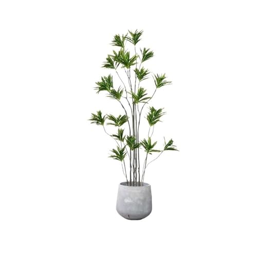 Plants Home Fake Plants Light Luxury Ornaments Simulation of Green Large Floor Bonsai Decorations Outdoors