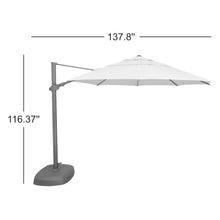 OROTLECT 12.3' Cantilever Umbrella