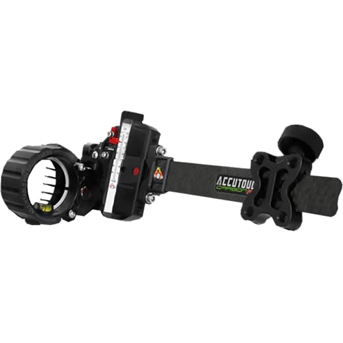 T.R.U. BALL Axcel AccuTouch Carbon Pro Slider Sight with AccuStat Scope Micro 5 Pin .010 Fiber Black