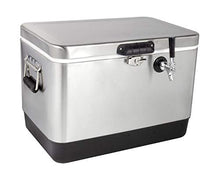 Kegco Jockey Box, 1 Tap, Stainless Steel