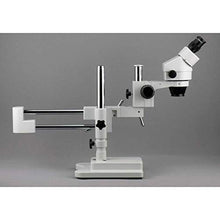 AmScope Professional Binocular Stereo Zoom Microscope 7X-90X Magnification
