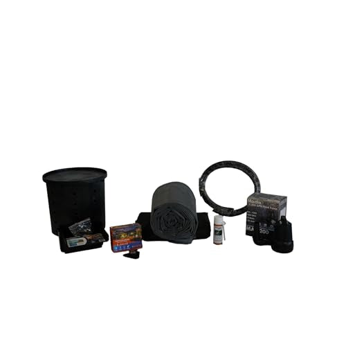 HALF OFF PONDS Simply Waterfalls 1200 GPH Pond Free Kit 8 x 10 Ft PVC Liner