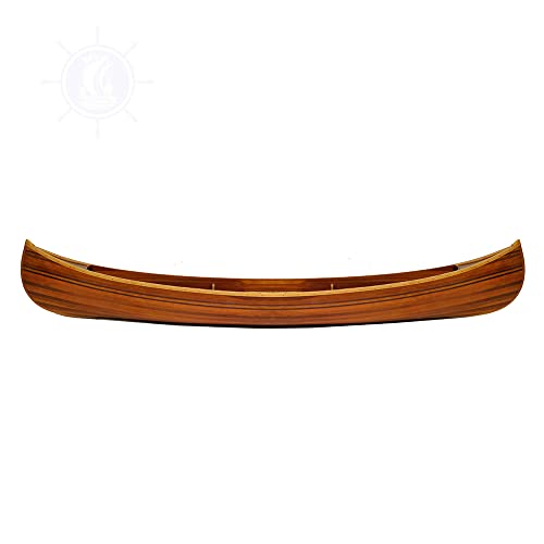 Old Modern Handicrafts Display Half Canoe Wall Art - 9 ft Multicolor