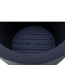 Jackson Pottery 23 in. Domus Planter - Dark Anthracite
