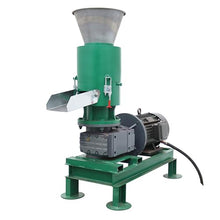 TECHTONGDA 8mm Die Wood Pellet Mill Pelletizer Press Machine Output 132 LBS/H Dual Press Rollers Suitable for Straw Peanut Shells Waste Paper Pellets for Heating & Power Generation 220V