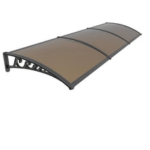 60x120in Window Door Awning One-Piece Seamless Overhang UV/Rainproof Canopy