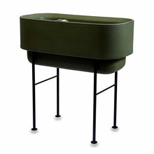 TruDrop Nest Self-Watering Raised Garden-Bed, Elevated Planter Box for Edible Gardening, Tomatoes, Herbs Planter -18" x 36" (Olive)
