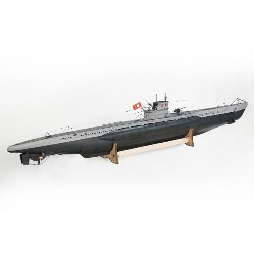 HOOBEN ARKMODEL German U-Boat Type VIIC Submarine Model Kit 1:48 Scale Grey