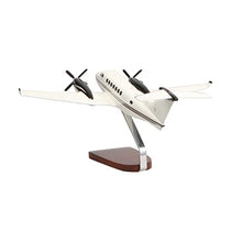 High Flying Models Beechcraft King Air B-350 Mahogany Sculpture Multicolor