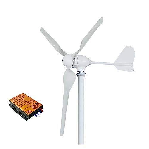 Wind Turbine Generator 2000w Horizontal Wind Turbine Generator 3 Blades 12V 24V 48V Alternative Energy Generator MPPT Controller - Onshore Wind(MPPT Controller,3_48V_1500W)