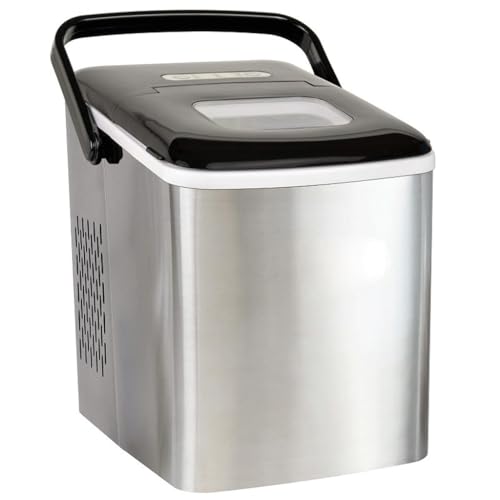 TEDILUVI Small Home Ice Machine Automatic Cleaning Portable Party Bar