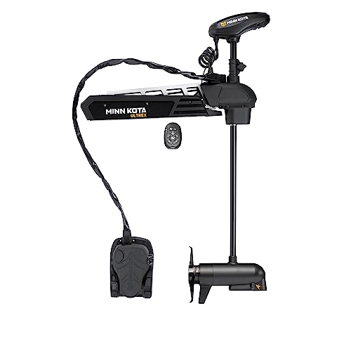 Minn Kota Ultrex 112 lb. Thrust Trolling Motor 45" Shaft with MEGA Down Imaging, Micro Remote Black
