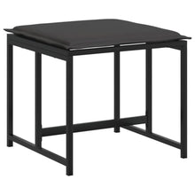 YITHOPI 11 Piece Patio Dining Set with Cushions Black Textilene Versatile Lounge Furniture Outdoor Lounge Set Patio Furniture Sets Balcony Furniture Sets for patios, Gardens, Decks