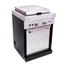 Charbroil Medallion Series Modular Outdoor Kitchen Dual Fuel Convective 2-Burner Gas Stove Top, Stainless Steel - 463246218