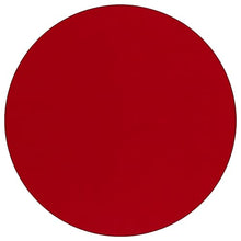 Flash Furniture Wren Mobile 60'' Round Red Activity Table Height Adjustable