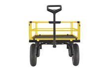 Gorilla Carts Steel Garden Cart, 4-Wheel Yard Cart, 1500 lb Capacity