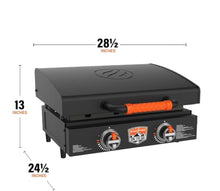 Blackstone Griddle 22 Inch, OTG Outdoor Tabletop Griddle with Built-in Hood, and Blackstone Accessories Set, Portable Grill for Camping, Tailgate Grilling, and On-the-Go Kitchen Cooking