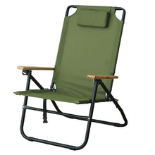POLGDW Patio Folding Chairs, Stackable Outdoor Sling Patio Dining Chairs with Armrests, Camping Beach Chair for Lawn, Camping, Dining, Beach, Metal Frame, No Assembly (Color : /Green)