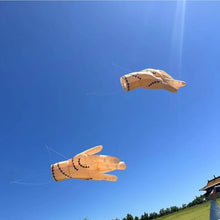 TiffySkyKite 10 Ft 3D Soft Inflatable Injured Hand Kite Pendant White