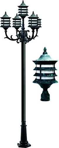 DABMAR LIGHTING INC GM1808-VG Fixture,Post,1808,VG,Stephanie
