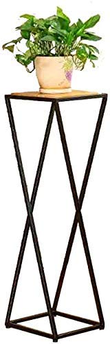 BSNANCA Metal Frame Plant Stand for Flower Boxes Indoor Outdoor Flower Shelf for Bedroom Balcony Decor Sturdy Flower Supports and Shelving Holders