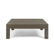 Outdoor Corner Loveseat Set with Coffee Table for Patio and Backyard Use