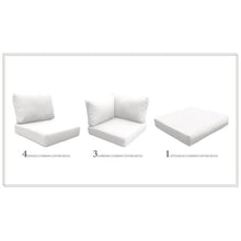 TK Classics High Back Cushion Set for LAGUNA-10b Sail White