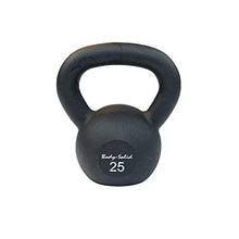 Body-Solid Matte Black Kettlebell Set 5-50 lbs with Kettle Grip Handle