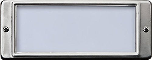 Dabmar LV602-SS304 Open Face (304) Step Light, 2-20W 12V, Stainless Steel Finish