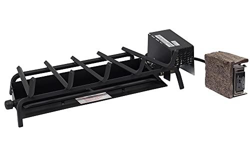 Real Fyre ANSI Certified 24" G45 Dual Burner System with Variable Flame Remote Control PROPANE GAS (Burner System Only Logs Not Included)