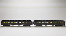 Lionel Bureau of Mines 18" Passenger Car 2 Pack O Gauge Railroad Black/Green