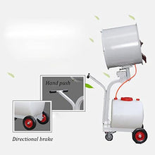 LLYB Cooling Fan Hand-Push Misting Fans, Outdoor Oscillating Cooling Pedestal Fan, Cooling,Misting, Dusting, Humidifying 90° Oscillation with Wheels Ideal for Commercial Venues Factory Workshop Flow