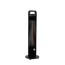 Instant Heater Patio Heater Freestanding Stainless Steel Outdoor Heater Fast Heating Radiator Portable with Carry Handle Heaters for Home-Black 65cm (65cm Black)