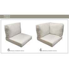TK Classics Cushions FLORENCE-11a Patio Furniture Beige