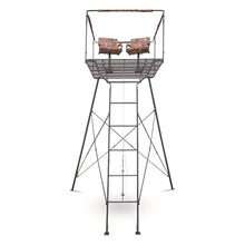 Guide Gear 12' Hunting Climbing Tree Stand Tower with Ladder for 2 Persons