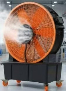 Mobile Cylinder Mist Fan with Permanent Magnet Brushless Motor for Construction & Farm(D)